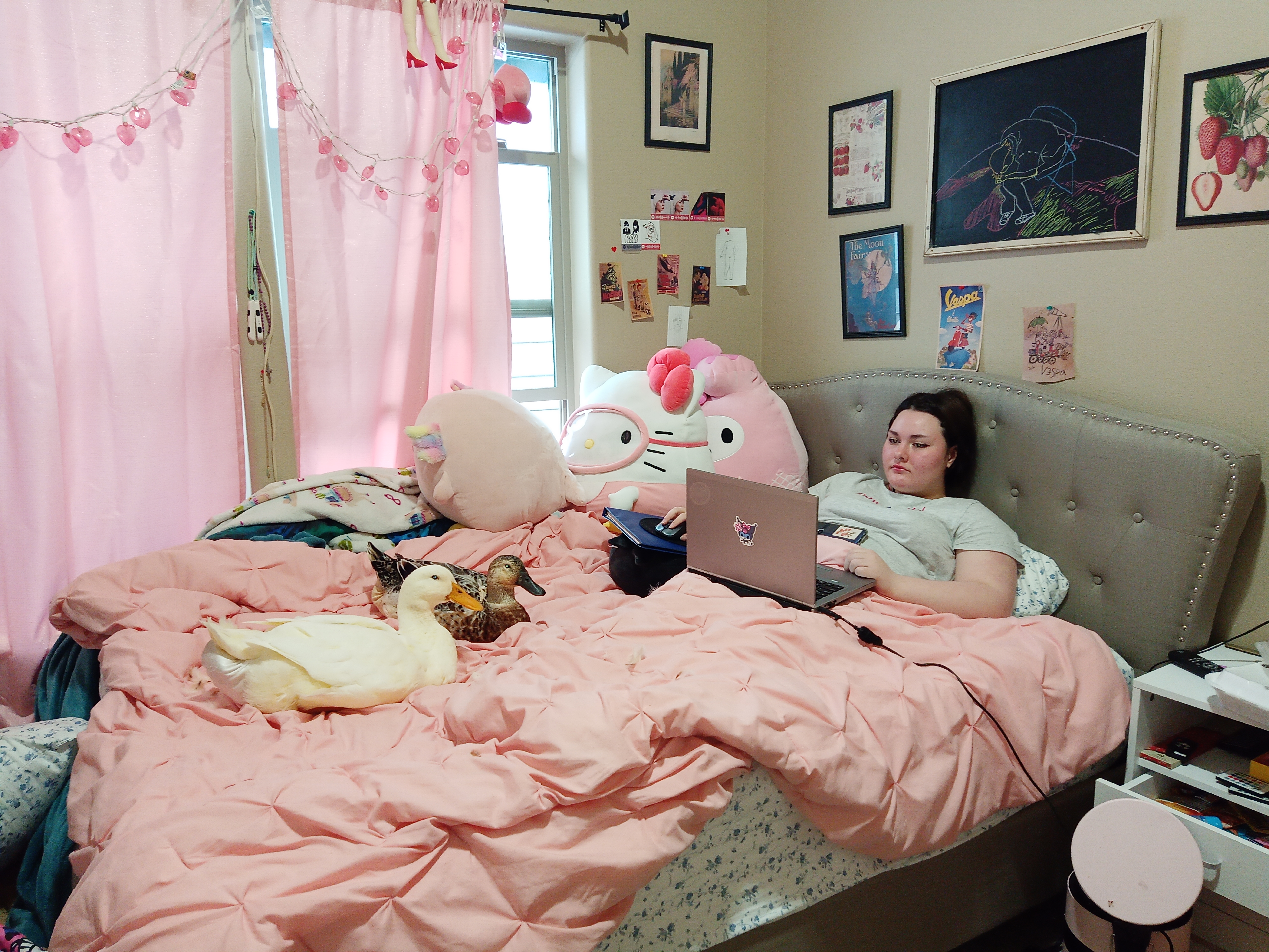 Relaxing On A Rainy Day
