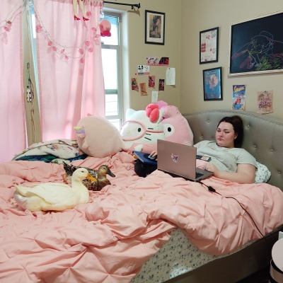 Relaxing On A Rainy Day